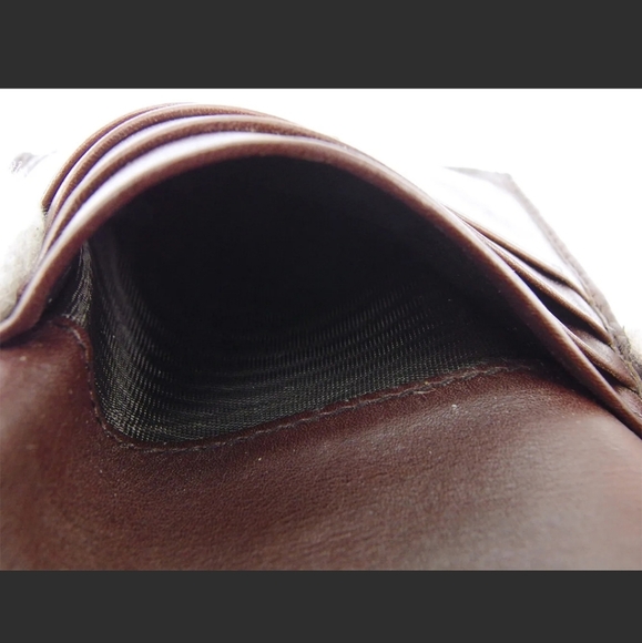 Gucc W hook purse hose bit pattern leather Authentic used - Picture 7 of 9